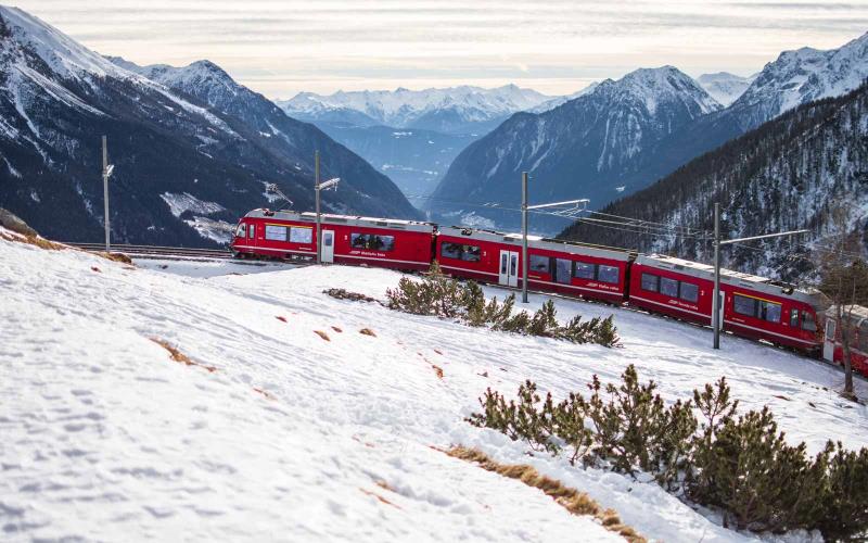 Bernina Express e St Moritz.  2 giorni