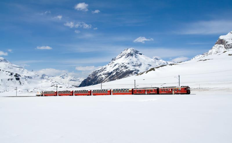 Il Bernina Express e Val Roseg la valle incantata