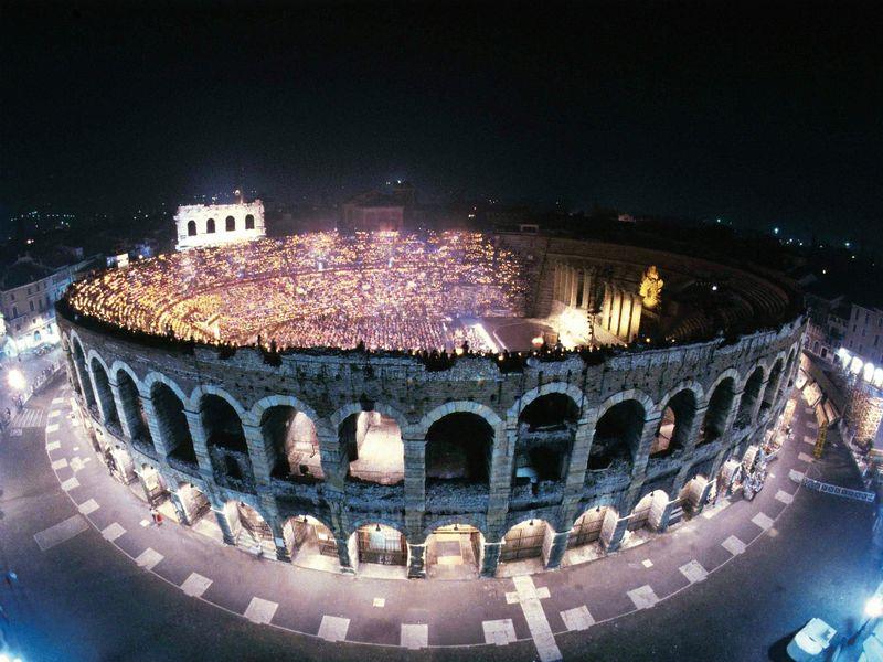 Il Bus della Musica all' Arena di Verona, Aida di Verdi 28/08/19