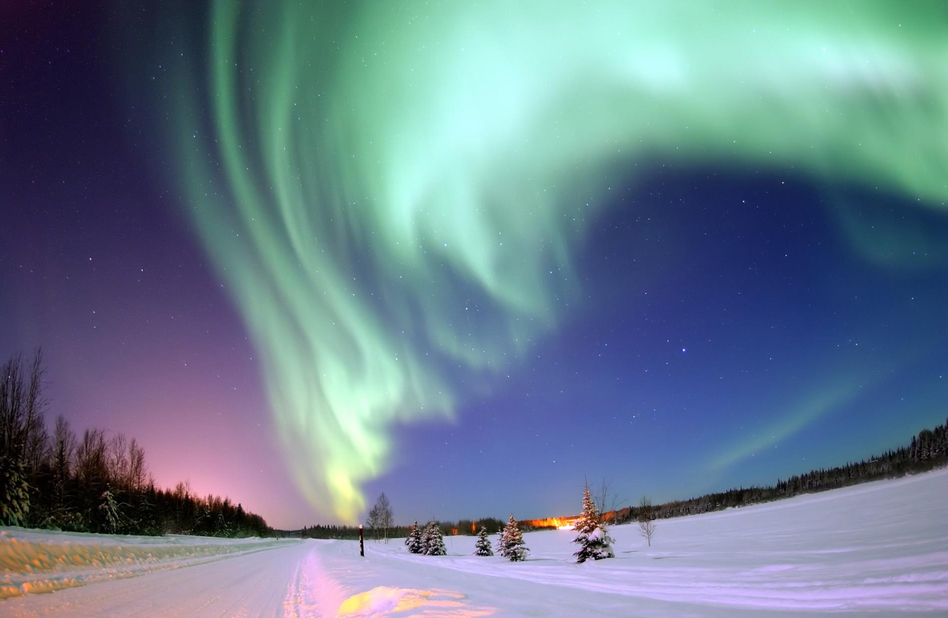 Capodanno, inseguendo l'aurora boreale
